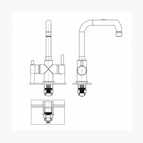Aurora Boil Instant Boiling Tap