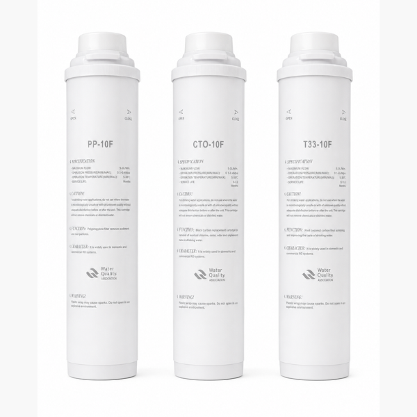 4 Stage Easy Change Replacement Filter Pack