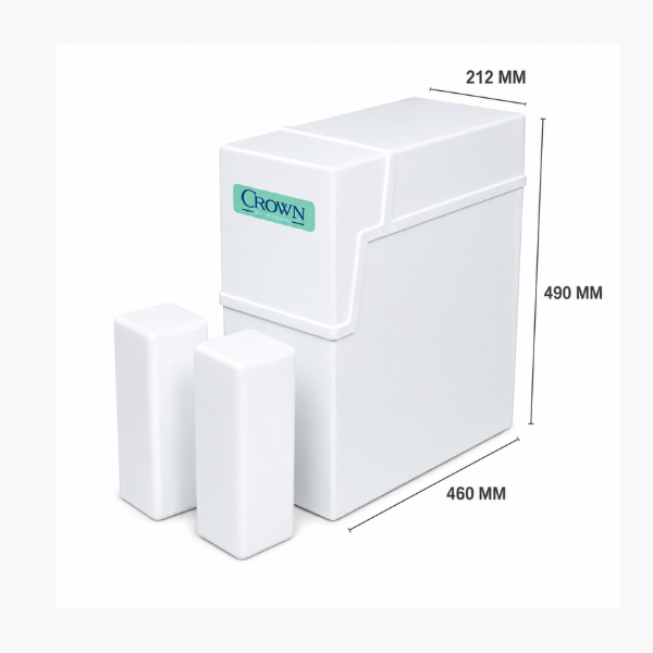 Harvey Crown F15-3SLT Non-Electric TwinTank Block Salt Water Softener