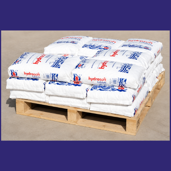 Half Pallet of TABLET Softener Salt 500kg (1/2 Ton)