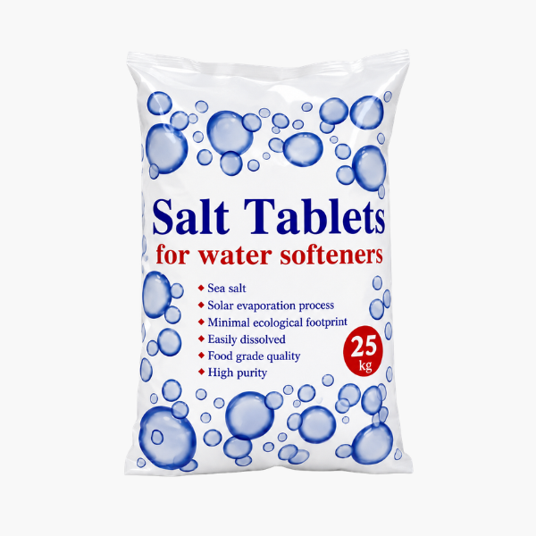 Water Softener Tablet Salt Total Weight 25KG
