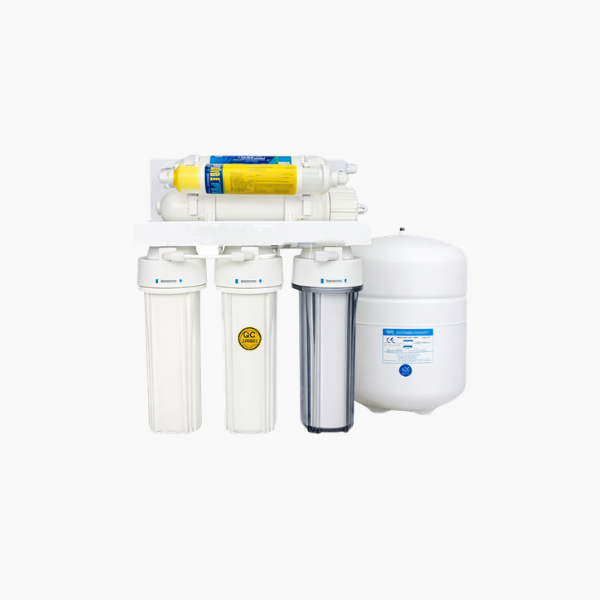 RO 5 Stage Pumped Reverse Osmosis and Additional Stage RO Mineral Filter