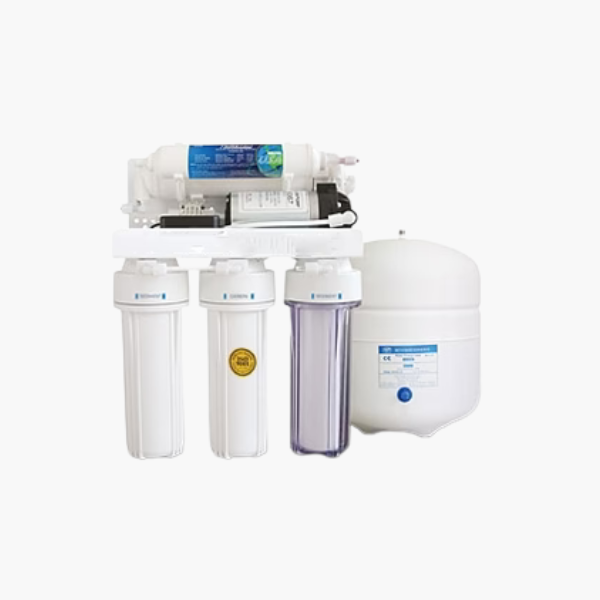 RO 5 Stage Pumped Reverse Osmosis water filter system (RO5PEW)