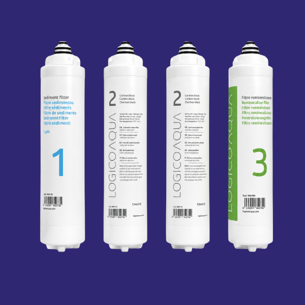 Quick Change 5 Stage Reverse Osmosis 6 Month filter pack ROCT8