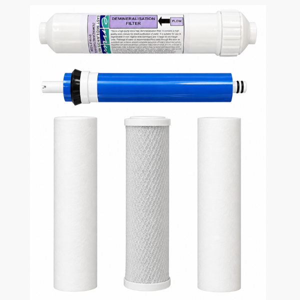6 Month RO/DI Filter Pack with Membrane – High-Purity Replacement for RO Systems