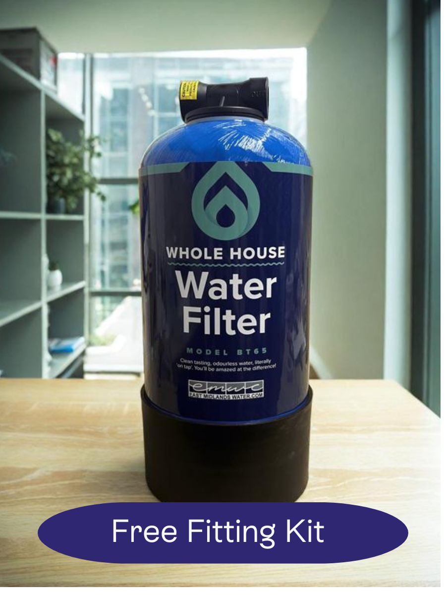 BT65 F15 Whole House Water Filter – 650,000L Capacity, Chlorine-Free