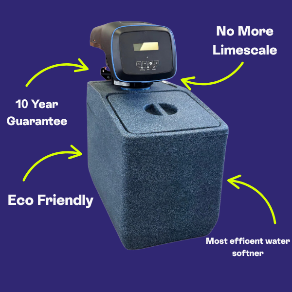 EMS10 Blue Eco Premier Meter-Controlled Water Softener