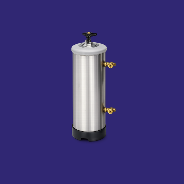 Stainless Steel Manual Regeneration 8 Litre Water Softener