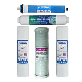 Reverse Osmosis Membrane & Filters Pack – 6-Month Replacement Kit