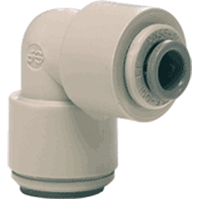 Twin packReducing elbow connector 3/8 to 1/4