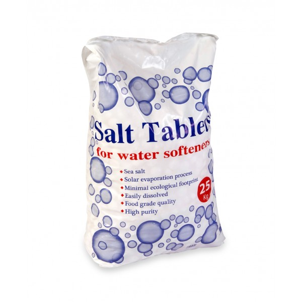 Water Softener Tablet Salt Total Weight 25KG