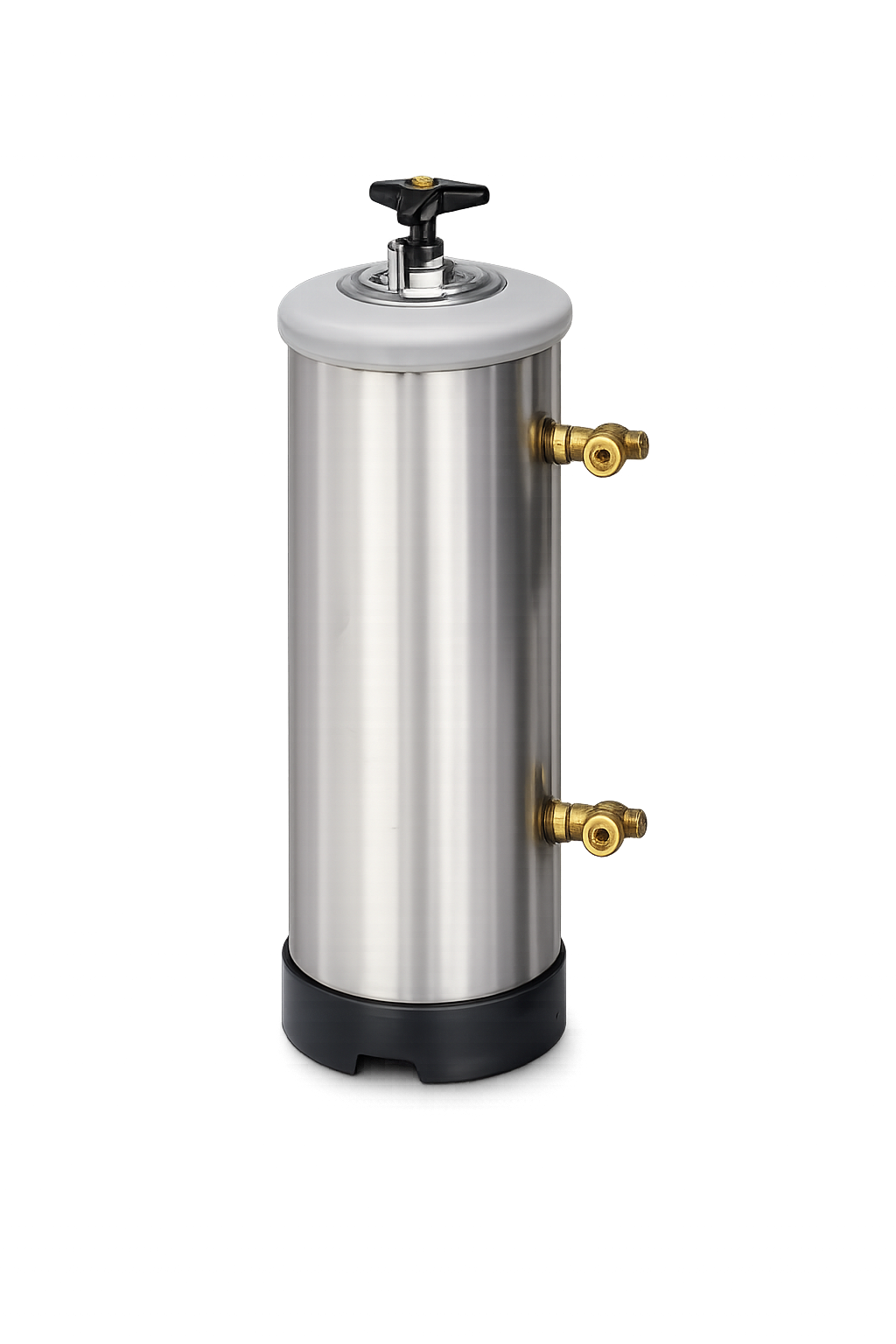 Stainless Steel Manual Regeneration 8 Litre Water Softener