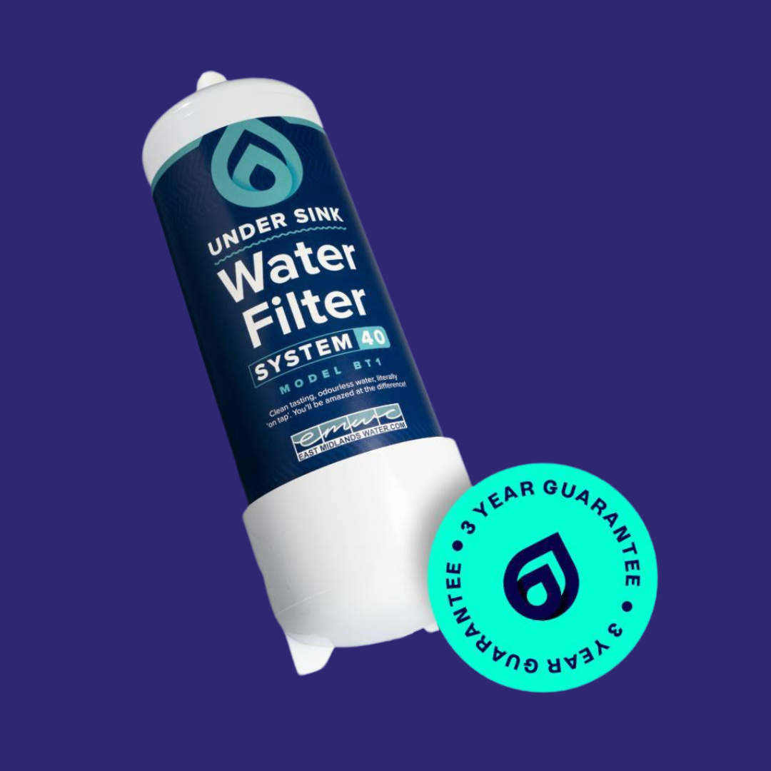 BT1 replacement 3 year water filter for system 40