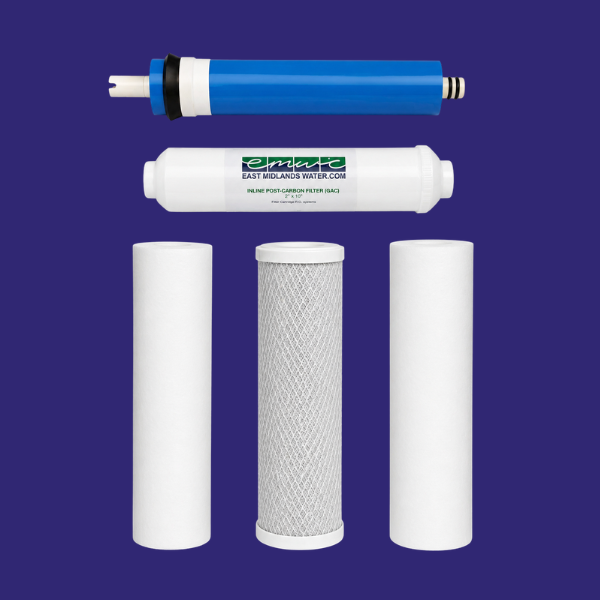 Reverse Osmosis Membrane & Filters Pack – 6-Month Replacement Kit