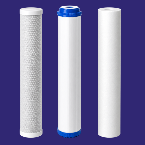 Three Stage Whole house filter six month replacement pack