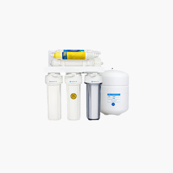 RO 5 Stage Pumped Reverse Osmosis and Additional Stage RO Mineral Filter