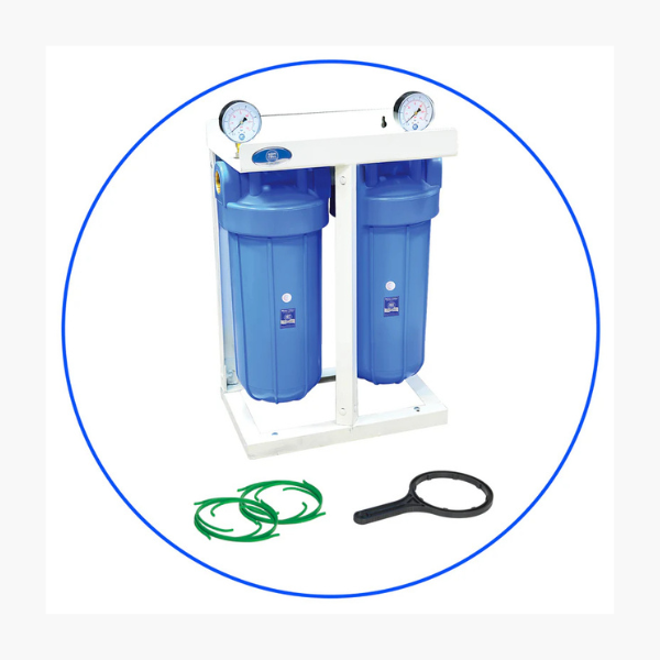 Private Water Supply 2 Stage Sediment Filter