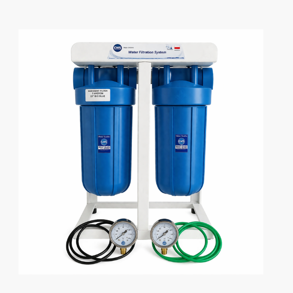 Private Water Supply 2 Stage Sediment Filter