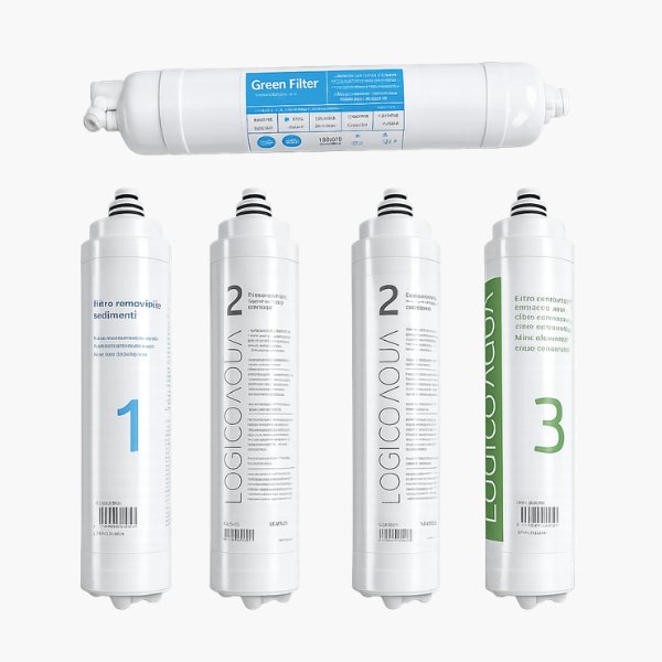 Quick Change 5 Stage Reverse Osmosis 6 Month Membrane and filter pack ROCT8