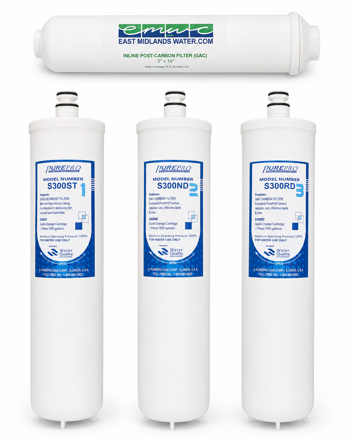 6 Month Compact RO filter pack