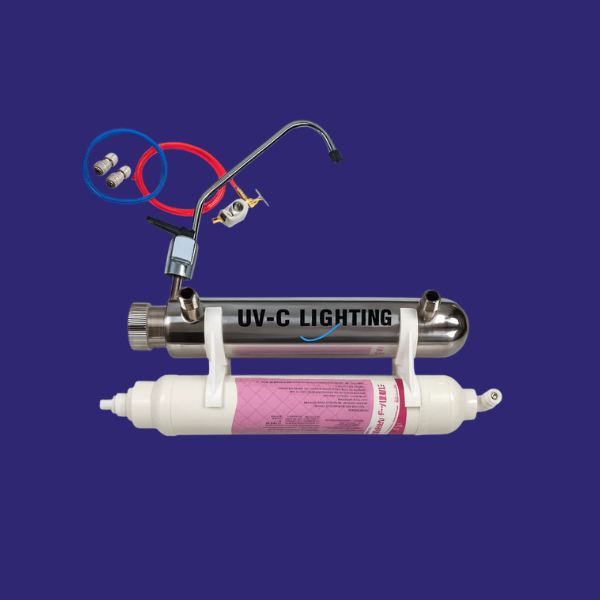3.9 lpm Ultra Violet and sediment system  With Tap (UV3.9WL5M)