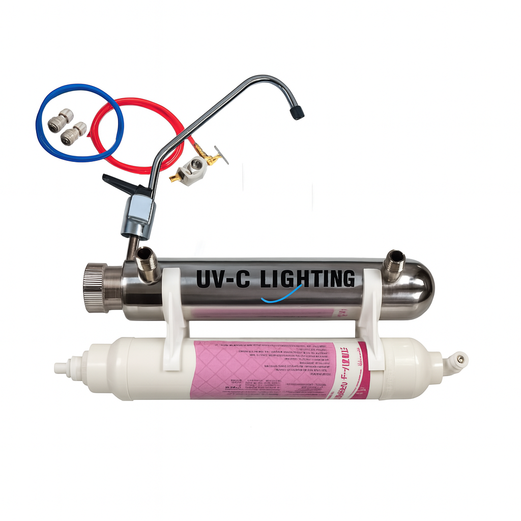 3.9 lpm Ultra Violet and sediment system  With Tap (UV3.9WL5M)