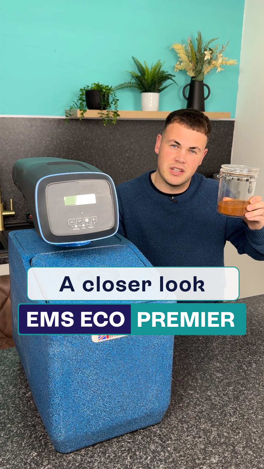 Video explaining the EMS Eco Premier water softener, including its Ultra SX food-grade resin, efficiency, compact design and key features.