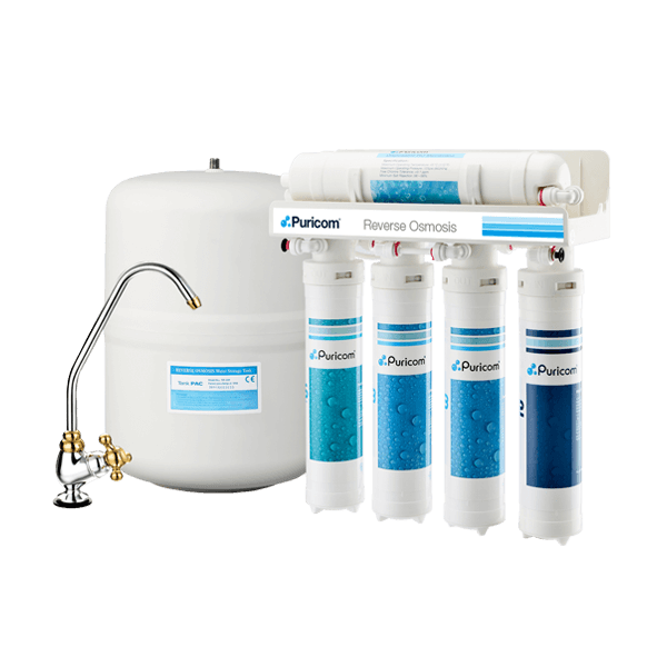 Quick Change 5 Stage Reverse Osmosis water filter system (ROCT8-R3)