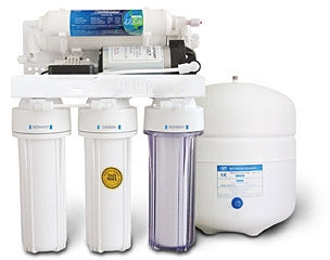 RO 5 Stage Pumped Reverse Osmosis water filter system (RO5PEW)