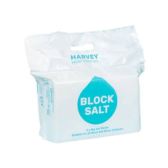 Water Softener Salt Harvey  Block Salt 3 Packs, 6 Blocks