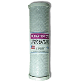 Activated Carbon Block 5m 10 inch Filter (CB05-10) 10 Pack