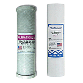 Replacement 6 month filters for 3 stage aquarium RO