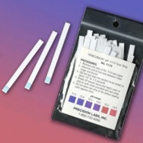 pH test Strip, full-range (1-14), 1-pad (CZ0114) 3 packs