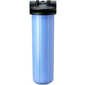 Bag Filter Housing - 20 inch Bag Filter Housing with 1-1/2 inch port (HB20112) with 2 bag filters