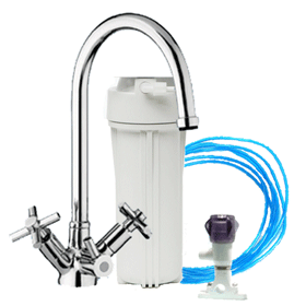 Limescale & Chlorine Reduction Filter With 3 Way Tap & 1 year filters