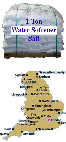 Pallet of Tablet Softener Salt 1 Ton - FULL PALLET